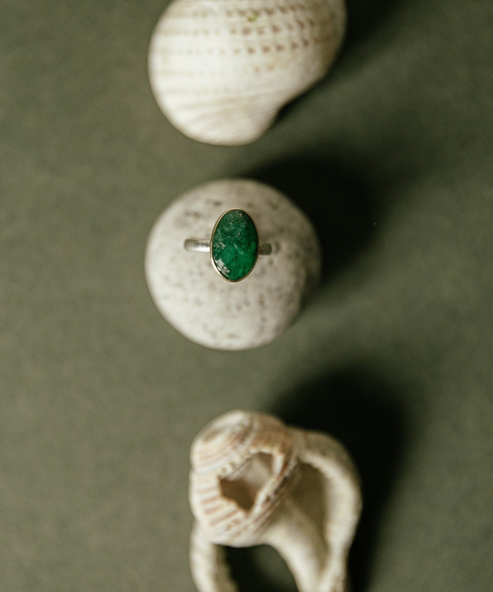 Anillo Rina Esmeralda