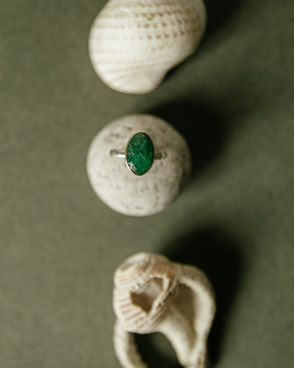 Anillo Rina Esmeralda
