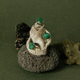 Anillo Rina Esmeralda