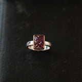 Anillo Rina Rubelita Tallada
