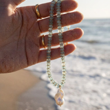 Collar Navis Aguamarina