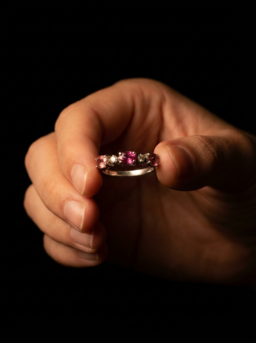 Anillo Lyra Rubelita