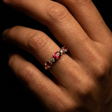 Anillo Lyra Rubelita