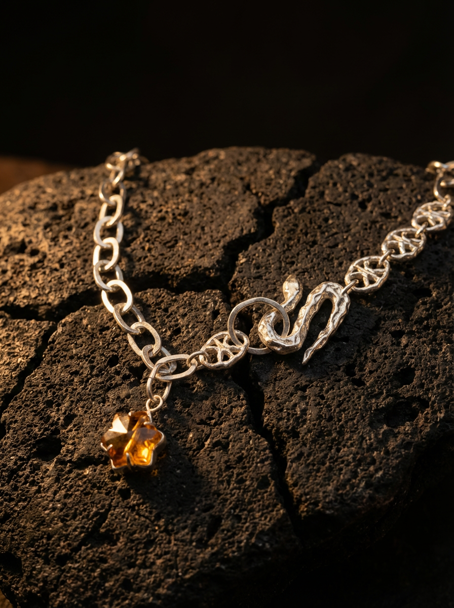 Collar Neithéa Citrino