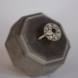 Anillo Ara Diamante Negro