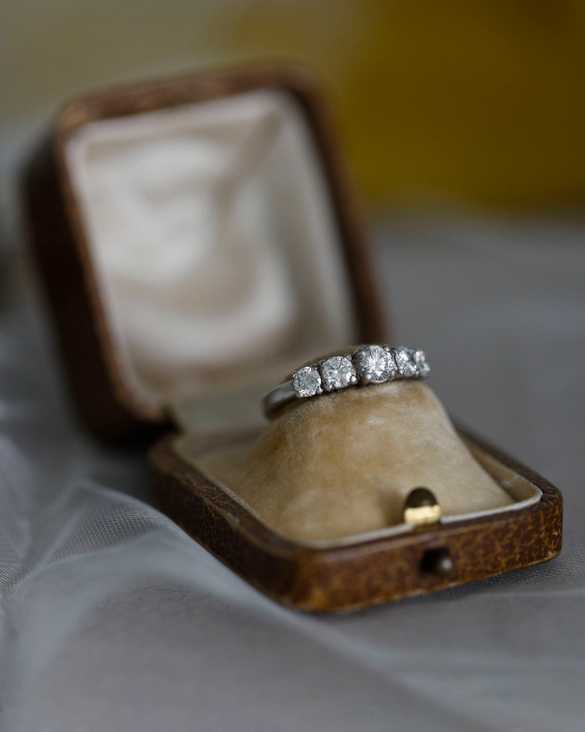 Anillo Quintillo de Diamantes